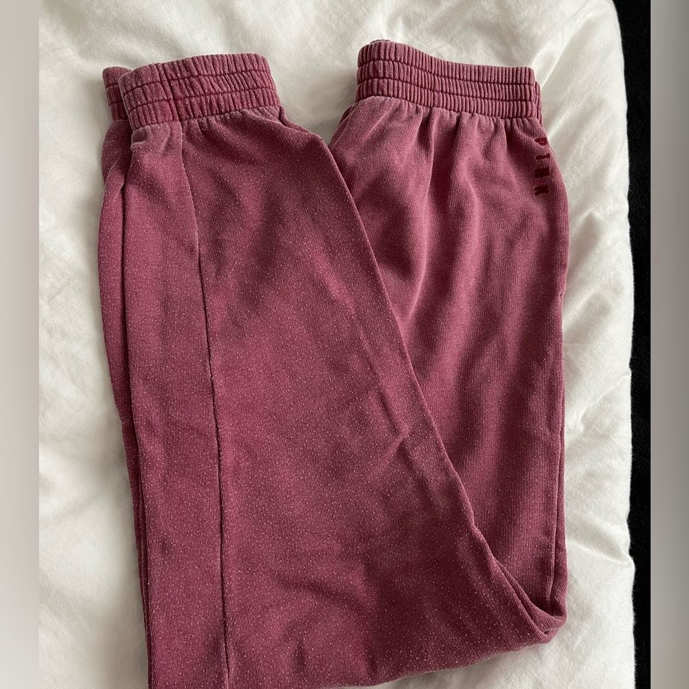 Pink sweatpants